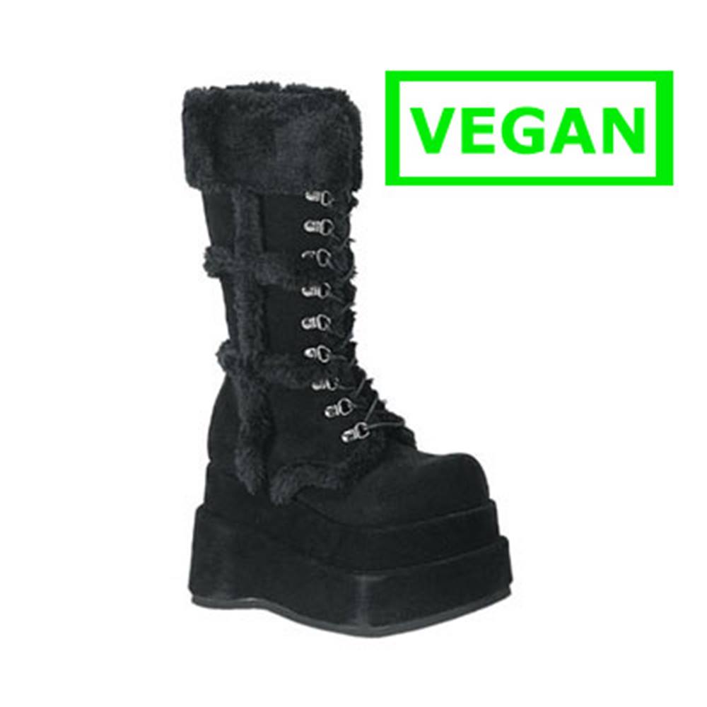 DemoniaCult - BEAR202 Plateau Laarzen - Zwart Product image